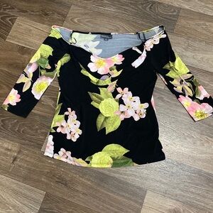 NWOT bold elements off shoulder‎ blouse